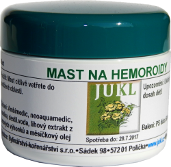 Jukl Mast na hemoroidy 50ml