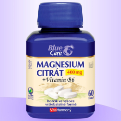 VitaHarmony Magnesium citrát 400 mg + B6 60 tbl