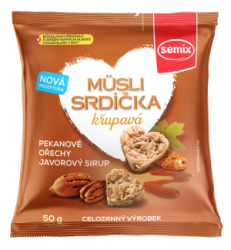 Semix Müsli srdíčka pekan, javor sirup 50 g